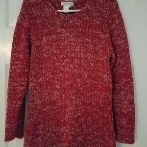 Autumn tape yarn sweater